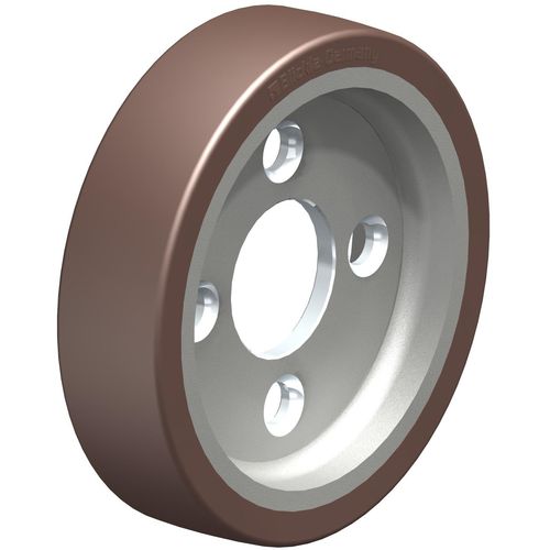バンド式車輪 - GBA series - Blickle Räder+Rollen GmbH u. Co. KG - ポリウレタン製 / 重荷重用 / 跡が残らない