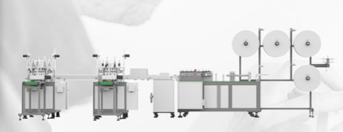 防護マスク用製造ライン - GS-AP2 - Glorystar Laser Technology Company - 自動 / 連続 / 高速