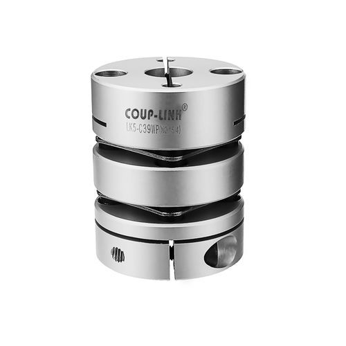 フレキシブル軸継手 - LK5-C-WP series - GUANGZHOU LINK AUTOMATION EQUIPMENTCO., LTD - ダブル / クランプ / 軸用