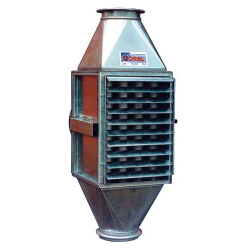 シェル＆チューブ熱交換器 - ECONOMIZER - Coral - 空気/水