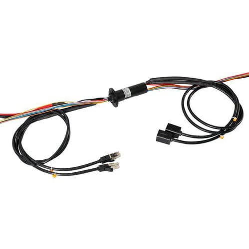イーサネットスリップリング - ACN-56A-0218-08S-2E2 - CENO Electronics technology Co., Ltd - カプセル式 / 産業用 / プラスチック製