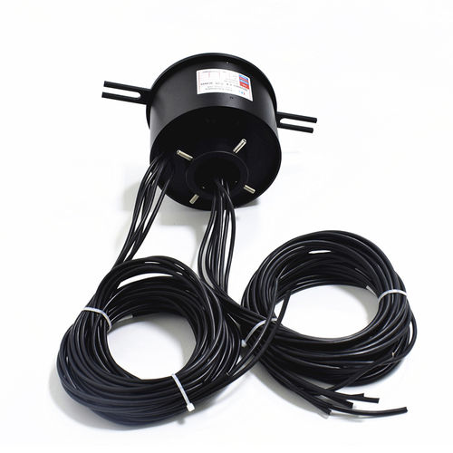 電動式スリップリング - ECN045-06P - CENO Electronics technology Co., Ltd - 中空軸タイプ / 産業用 / アルミニウム合金