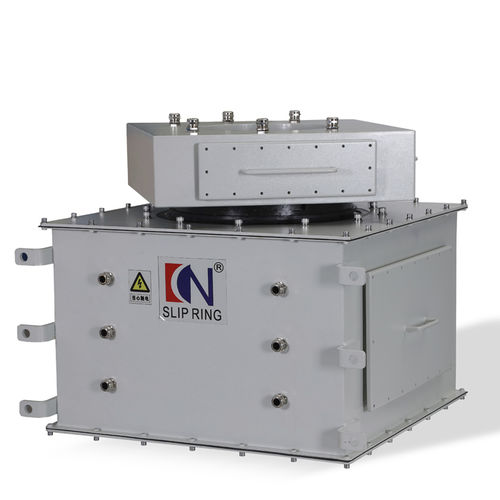 電動式スリップリング - ECN180-EX-04S - CENO Electronics technology Co., Ltd - 梱包機用 / 海洋用途 / 金属製