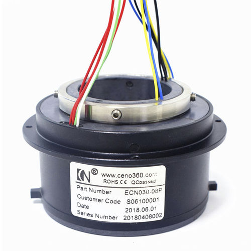 電動式スリップリング - ECN030-08 - CENO Electronics technology Co., Ltd - スルーホール型 / 鉄道用 / アルミニウム合金