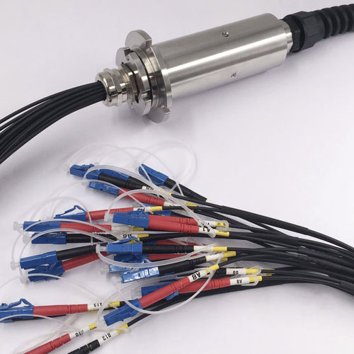 ステンレススチール製光ファイバーロータリージョイント - FCN0231G-38 - CENO Electronics technology Co., Ltd - マルチチャンネル / IP65 / 防水