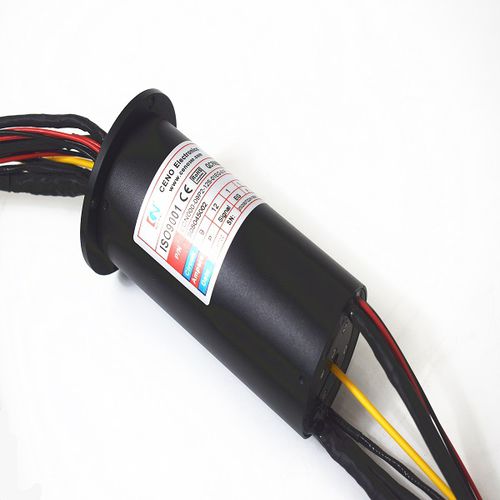 イーサネットスリップリング - ECN000-09P2-12S-01EG-01F - CENO Electronics technology Co., Ltd - RS-422 / 中空軸タイプ / 医療設備用