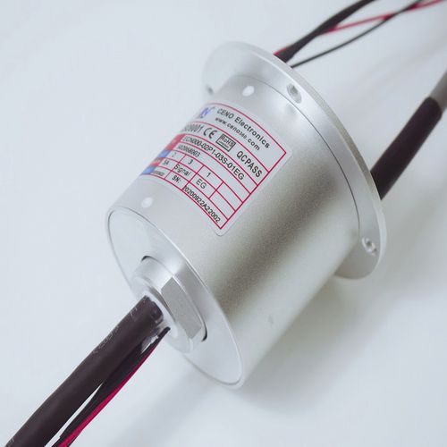 ギガビットイーサネットスリップリング - ECN000-02P1-03S-01EG - CENO Electronics technology Co., Ltd - ブラインドシャフト / 産業用 / アルミニウム合金