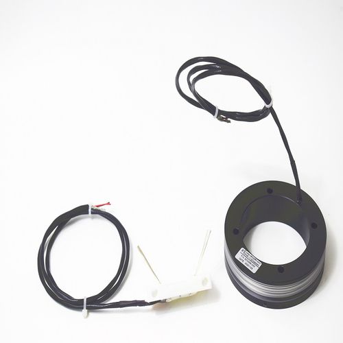 パススルー回転軸スリップリング - SCN056-03S - CENO Electronics technology Co., Ltd - 2パーツ / アルミニウム合金 / コンパクト