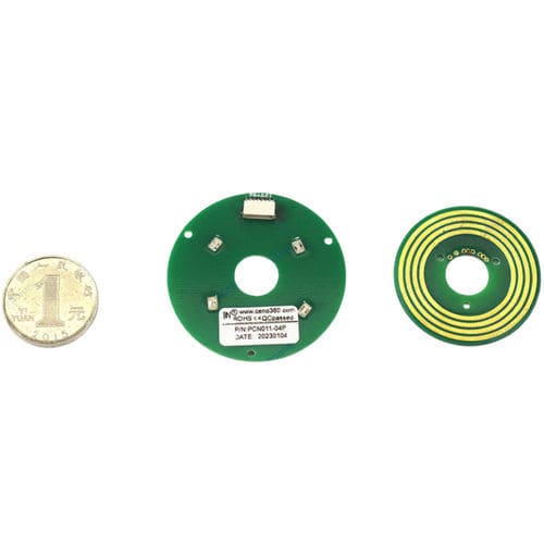 信号伝送スリップリング - PCN011-04P - CENO Electronics technology Co., Ltd - スルーホール型 / パンケーキ型 / 回転テーブル用