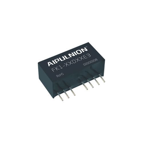 制御DC/DC 変換器 - FK1-XXXXXE3 - Guangzhou Aipu Electron Technology Co.,Ltd - 入力電圧範囲　2:1 / 低うねり / SIP-7