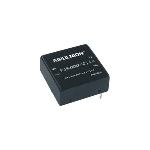 入力電圧範囲　4:1DC/DC 変換器 - FD15-XXDXXA3(C) - Guangzhou Aipu Electron Technology Co.,Ltd - DIP / DINレール / シャシー取り付け式