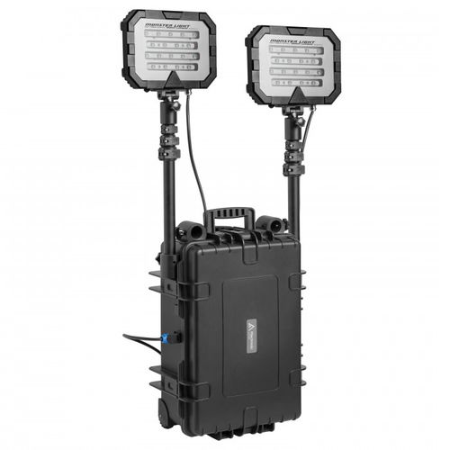 LED投光器 - MONSTERLIGHT TWIN 40 - Mactronic - 堅牢 / 携帯型 / 充電式