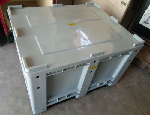 輸送用パレットボックス - ECPSW-1210-760-R - Ergen Plastic Industries - プラスチック製 / 自動車産業用 / ふた付き