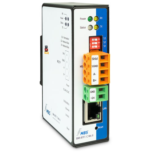 BACnet通信ルーター - UBR-BTF | Mk II - MBS GmbH - データ用 / LAN / RS485