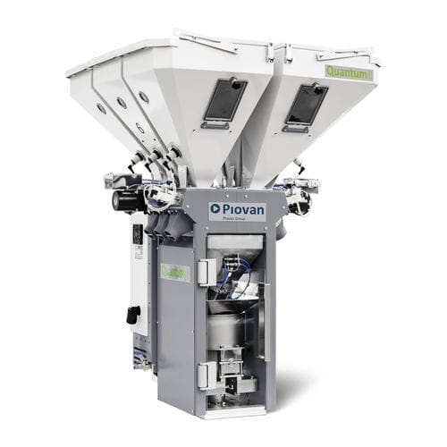 重量式バッチ・ブレンダー - Quantum E  - Piovan - ロスインウェイト式 / プラスチック産業用 / 高精度