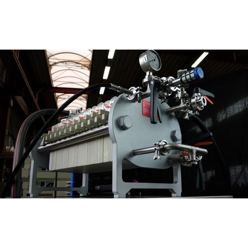 サイド ビームフィルタープレス - LFP 250 - MSE Filterpressen GmbH - 高圧 / 廃水処理用 / 泥用