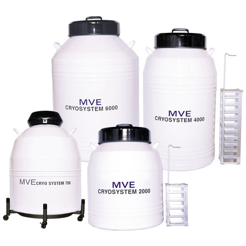 極低温タンク - MVE CryoSystem Series - CHARTINDUSTRIES - 液体窒素ストック / 軽量