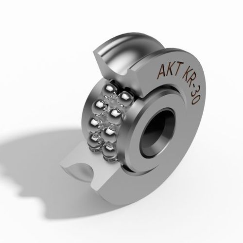 ボール状軸受 - KR - AKT GmbH - 垂直方向 / 2 列 / スチール製