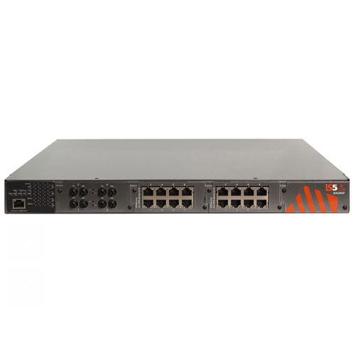 管理型イーサネットスイッチ - iES28GF-L2 - iS5 Communications - 28 ポート / ギガビット / ラック組み立て