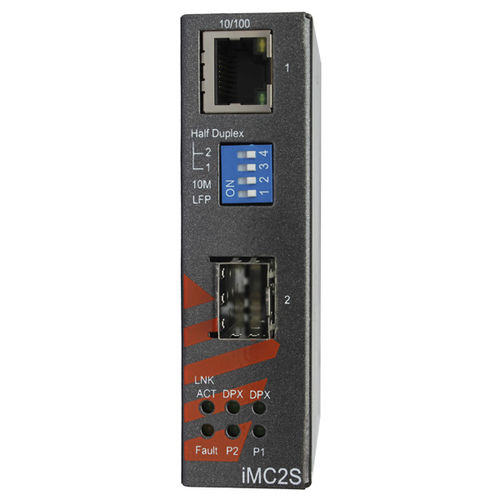 メディア変換器 - iMC2S - iS5 Communications - イーサネット / 産業用 / 2 ポート
