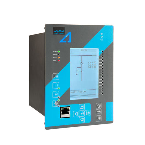 漏電保護継電器 - AQ-F201 - Arcteq Relays Ltd - 過電流 / 三相 / プログラム可能