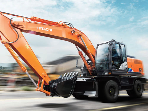 中型油圧ショベル - ZX210W-5A - HITACHI Construction Machinery