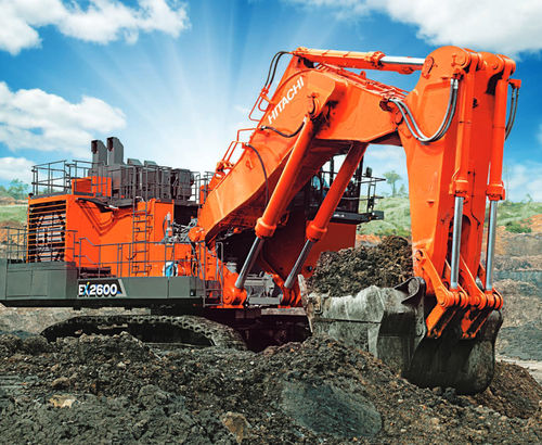クローラー式フロントショベル - EX2600-7 - HITACHI Construction Machinery - 採鉱