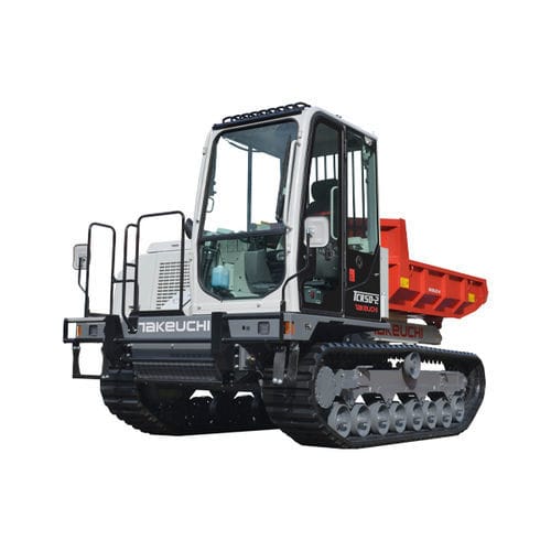 クローラー式ダンプカー - TCR50-2 - TAKEUCHI - 油圧式 / 背部除荷型 / 大型