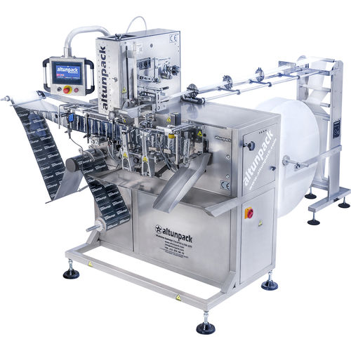 横型包装機 - M-2 - altunpack makine san tic ltd şti - 重量式 / PLC制御 / 液体用