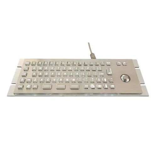 パネル設置用キーボード - CK-KB17IN1-38TB - Clickin Industrial Co., Ltd. - メカニカルキー / トラックボール付き / 産業用