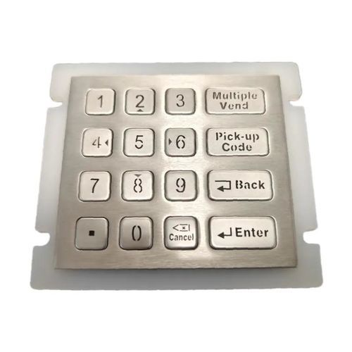 16 キーキーパッド - CK-KE10090-BLNG - Clickin Industrial Co., Ltd. - パネル設置用 / 304ステンレス鋼 / USB