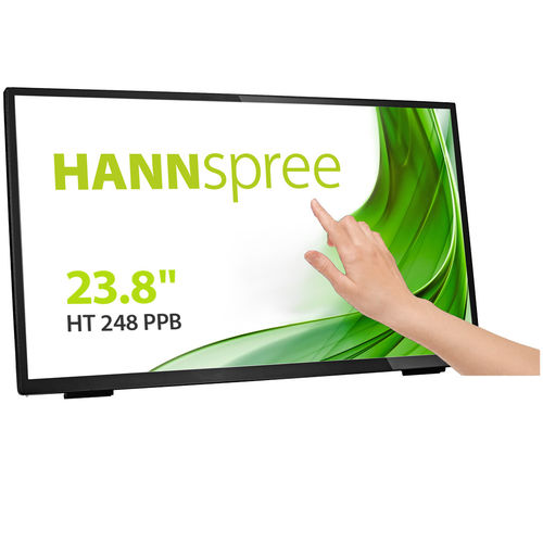 LCDモニター - HT 248 PPB - Hannspree - マルチタッチスクリーン / 投影容量方式タッチスクリーン / LEDバックライト