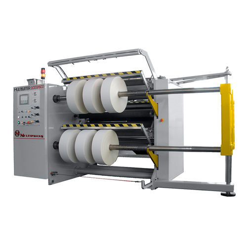 自動ボビン巻取り機 - MULTISLITTER - Multipress Srl - ダブル / 紙用 / 包装産業用