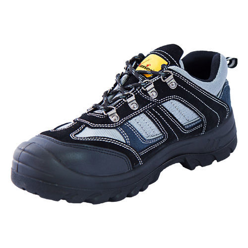 滑り防止安全靴 - WR5003 - Warrior Safety Shoes - 防水・防塵性能 / 耐衝撃性 / フルグレインレザー