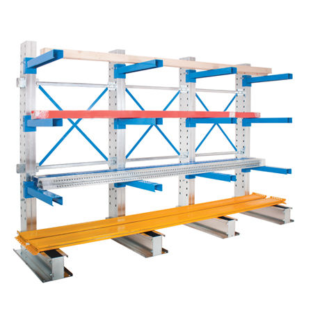 片持ちラック - Ancostorage - モジュール式 / 調整可能 / 中程度の荷重用