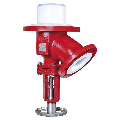 タンク底バルブ - BAV series - Richter Chemie Technik - グローブ / 手動式 / 遮断
