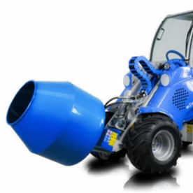 油圧式コンクリートミキサー - C890131 - Multione - スキッドステアローダー用 / 独立型 / コンパクト