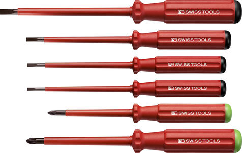 絶縁ドライバー - PB 5543, PB 5551 CBB - PB Swiss Tools ( Shanghai) Trading Co.,Ltd - マイナス / ポジドライブ / スチール製