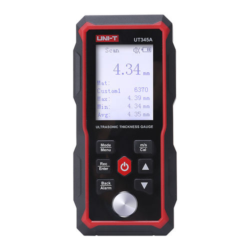 金属厚さ計 - UT345A - UNI-TREND TECHNOLOGY (CHINA) CO., LTD. - プレート / 携帯型 / 超音波式
