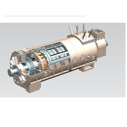 タービン式発電設備 - Shanghai Electric Group Co., Ltd. - 三相 / コンテナ型 / メカニカル燃料噴射