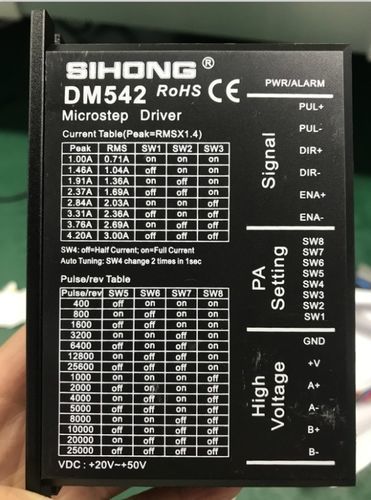 ステッピングエンジンコマンド - DM542 - Shanghai Siheng Motor Co., Ltd - BLDC / 2相ステッピング