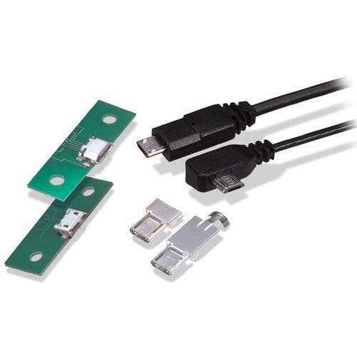 データ用コネクター - ZX Series - Hirose Electric Europe B.V. - マイクロ USB / SMT / ストレート型
