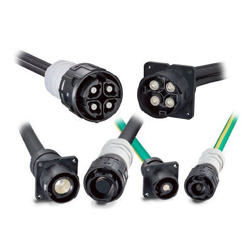 電源コネクター - EM52M Series - Hirose Electric Europe B.V. - ジャック / 円形 / メス