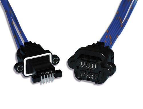 RFコネクター - GT18W Series - Hirose Electric Europe B.V. - DIN / 長方形 / 圧着