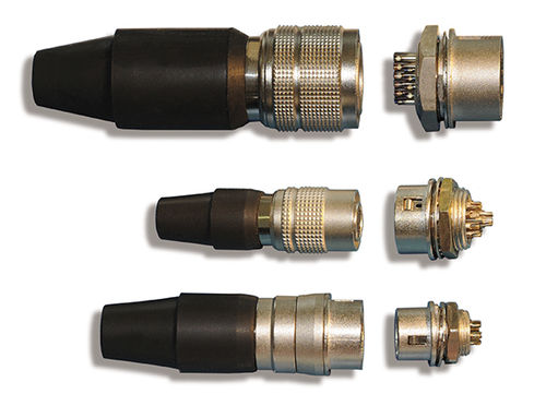 円形コネクター - HR10A/G series - Hirose Electric Europe B.V. - RF / ジャック / プリント基板