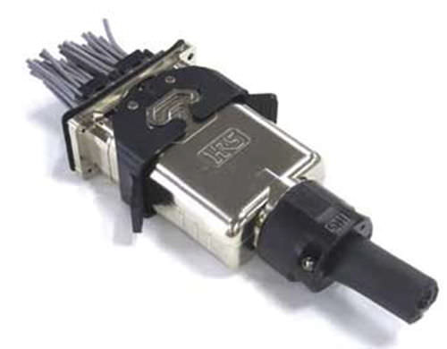 電源コネクター - PQ-W series - Hirose Electric Europe B.V. - ストレート型 / ロック式 / バッテリー用
