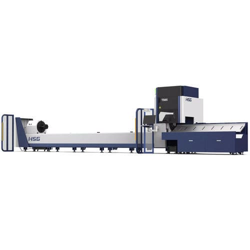 管切断機 - TS - HSG LASER CO.,LTD - ファイバーレーザー / 金属用 / 電子制御式