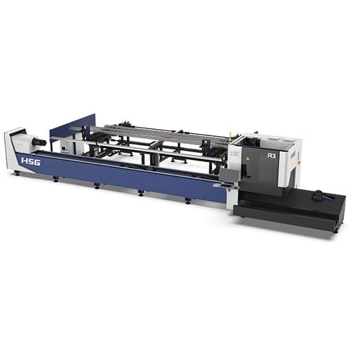 ファイバーレーザー切断機 - R3/R3 Plus - HSG LASER CO.,LTD - 金属用 / 管 / CNC
