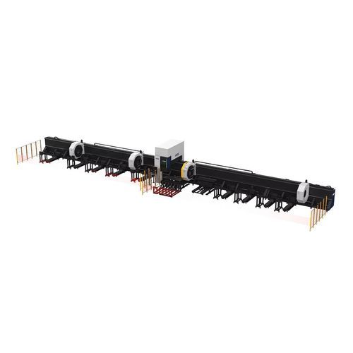 ファイバーレーザー切断機 - TL730S - HSG LASER CO.,LTD - 金属用 / 管 / CNC