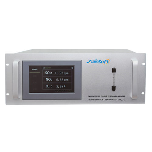 オンライン分析器 - CEMS06  - Tianjin Zwinsoft Technology Co.,Ltd. - 酸素 / 燃焼ガス用 / 二酸化硫黄